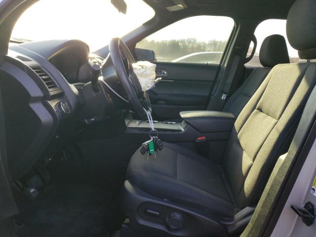 1FM5K8AR2JGC77328 - 2018 FORD EXPLORER POLICE INTERCEPTOR Silber Foto 7