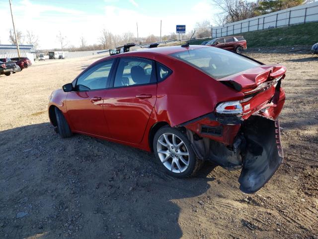 1C3CDFBA1DD288673 - 2013 DODGE DART SXT RED photo 2