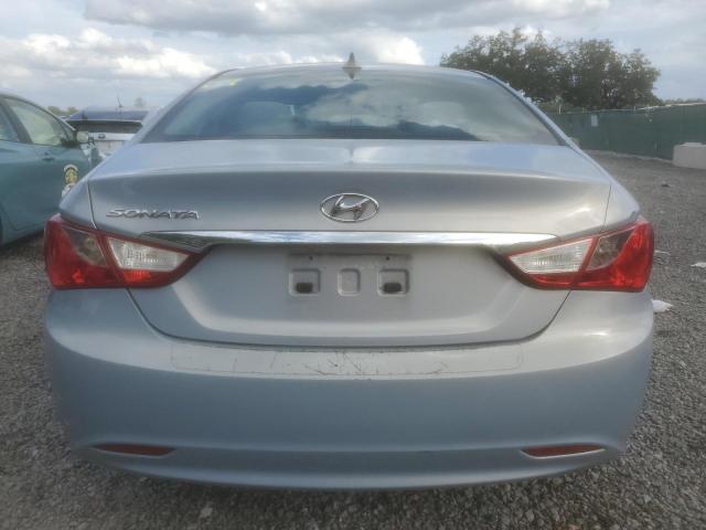 5NPEB4AC2CH436775 - 2012 HYUNDAI SONATA GLS BLUE photo 6