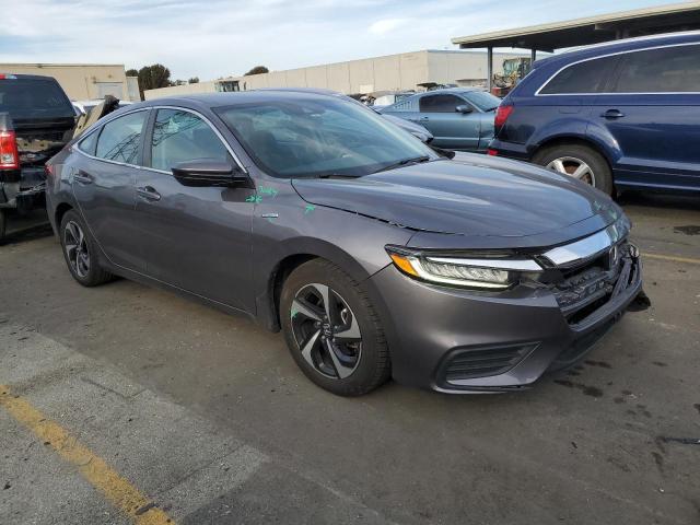 19XZE4F54ME011373 - 2021 HONDA INSIGHT EX GRAY photo 4