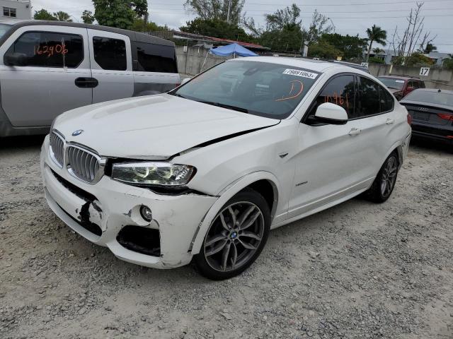 5UXXW3C55J0T81852 - 2018 BMW X4 XDRIVE28I თეთრი ფოტო 1