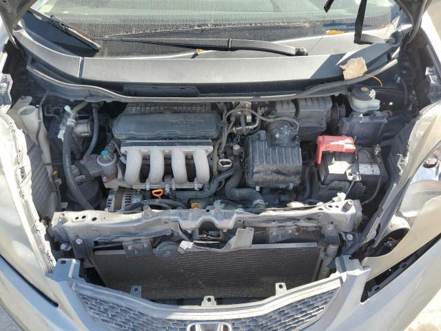 JHMGE8H34DC070892 - 2013 HONDA FIT GRAY photo 11