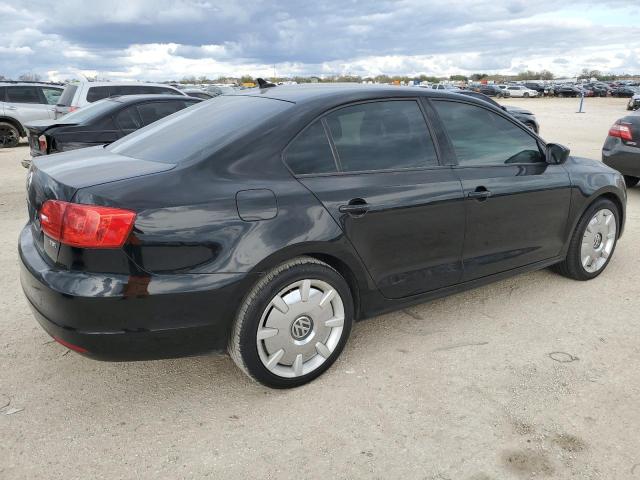 3VWLL7AJ2EM426035 - 2014 VOLKSWAGEN JETTA TDI BLACK photo 3