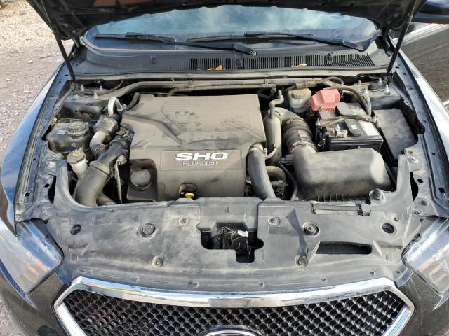 1FAHP2KT5FG177005 - 2015 FORD TAURUS SHO BLACK photo 11