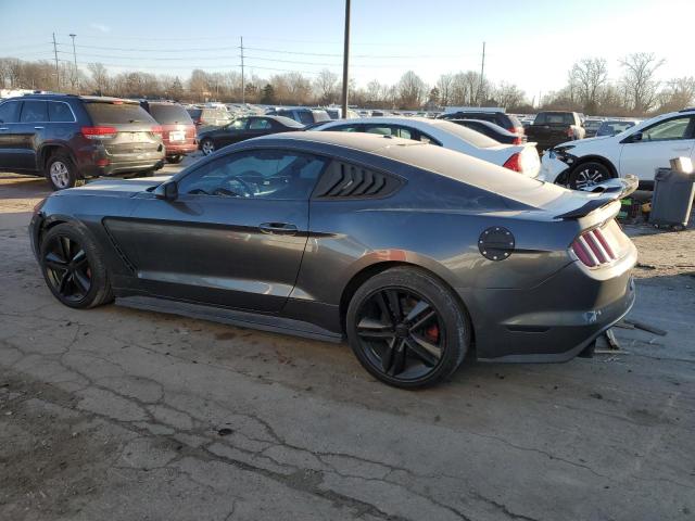 1FA6P8TH3G5294423 - 2016 FORD MUSTANG GRAY photo 2