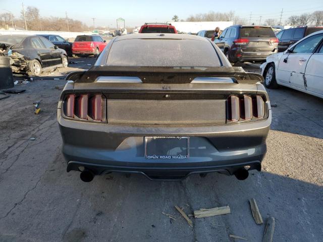 1FA6P8TH3G5294423 - 2016 FORD MUSTANG GRAY photo 6