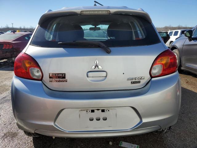 ML32A4HJ3FH059390 - 2015 MITSUBISHI MIRAGE ES SILVER photo 6