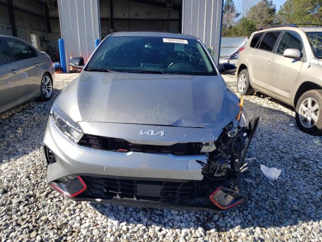 3KPF54AD0NE474405 - 2022 KIA FORTE GT LINE SILVER photo 5