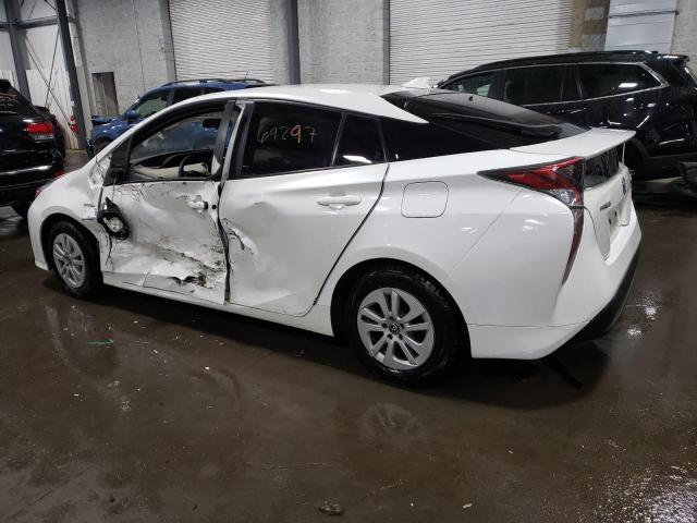 JTDKBRFU2G3513597 - 2016 TOYOTA PRIUS WHITE photo 2