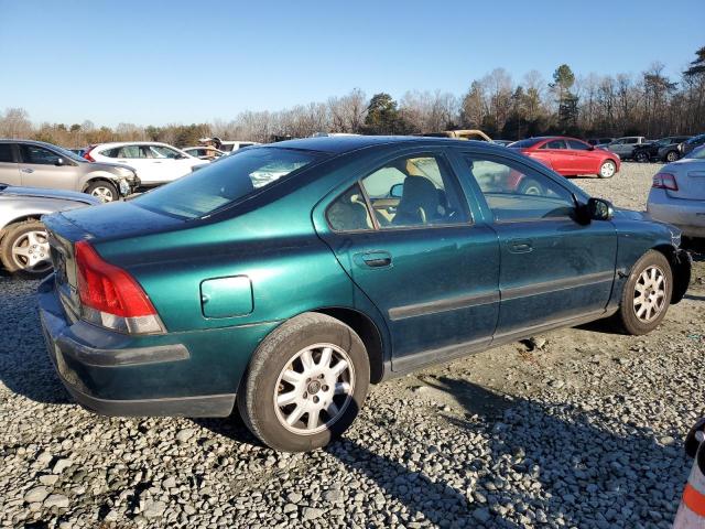 YV1RS61RX12029216 - 2001 VOLVO S60 GREEN photo 3