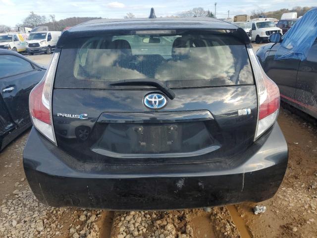 JTDKDTB38G1120882 - 2016 TOYOTA PRIUS C BLACK photo 6