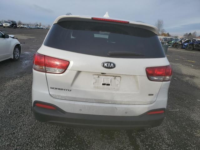 5XYPG4A36HG266882 - 2017 KIA SORENTO LX WHITE photo 6