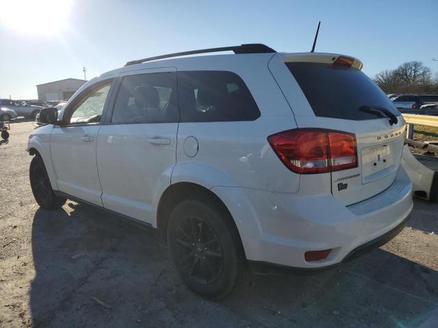 3C4PDCBB4KT872237 - 2019 DODGE JOURNEY SE WHITE photo 2