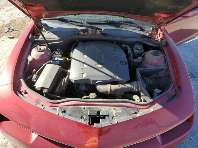 2G1FC1E35E9175618 - 2014 CHEVROLET CAMARO LT RED photo 11