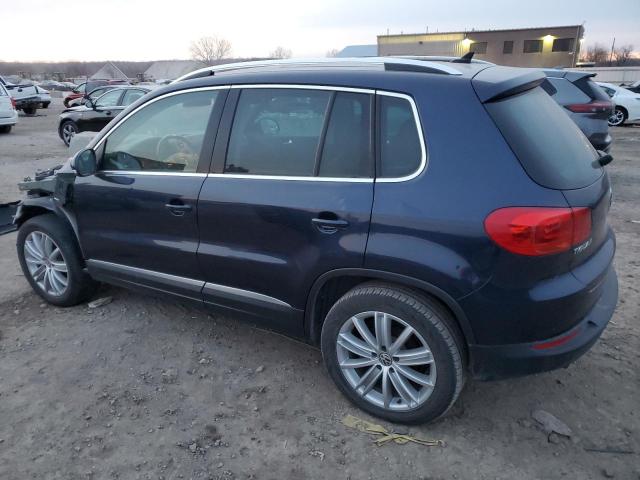 WVGBV7AX4FW564251 - 2015 VOLKSWAGEN TIGUAN S BLUE photo 2