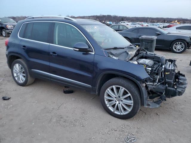 WVGBV7AX4FW564251 - 2015 VOLKSWAGEN TIGUAN S BLUE photo 4