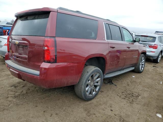 1GNSKHKC0LR216995 - 2020 CHEVROLET SUBURBAN K1500 LT RED photo 3