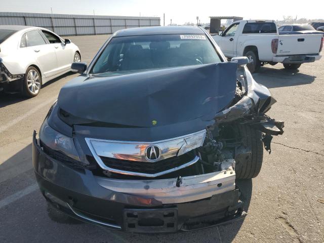 19UUA8F34EA005946 - 2014 ACURA TL SE GRAY photo 5