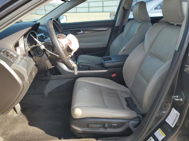 19UUA8F34EA005946 - 2014 ACURA TL SE GRAY photo 7