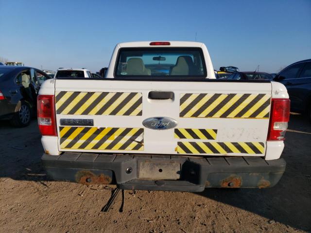 1FTYR10D78PB11388 - 2008 FORD RANGER WHITE photo 6