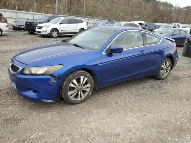 1HGCS12838A015146 - 2008 HONDA ACCORD EXL BLUE photo 1