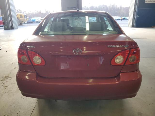 2T1BR32E67C830099 - 2007 TOYOTA COROLLA CE RED photo 6