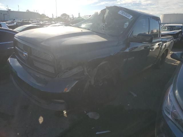 1D7RV1CT9AS235173 - 2010 DODGE RAM 1500 BLACK photo 1