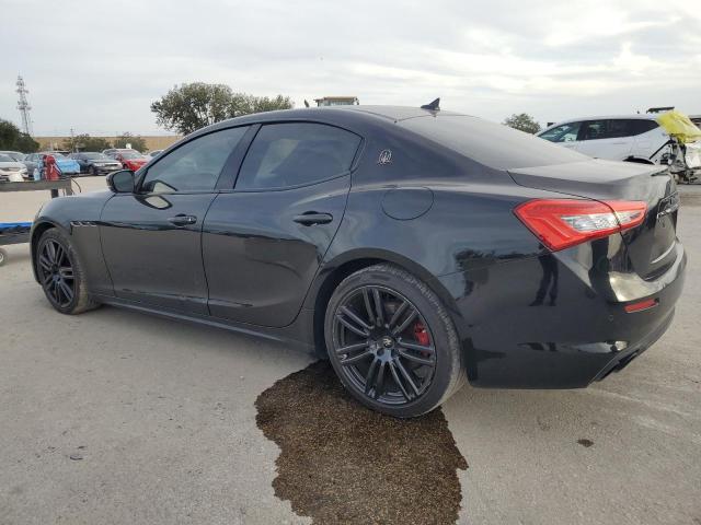 ZAM57XSA3J1300011 - 2018 MASERATI GHIBLI BLACK photo 2