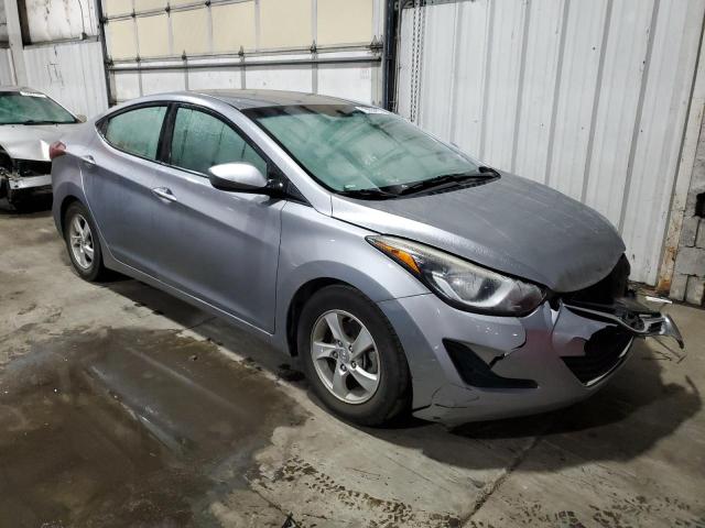 5NPDH4AE9FH645950 - 2015 HYUNDAI ELANTRA SE SILVER photo 4