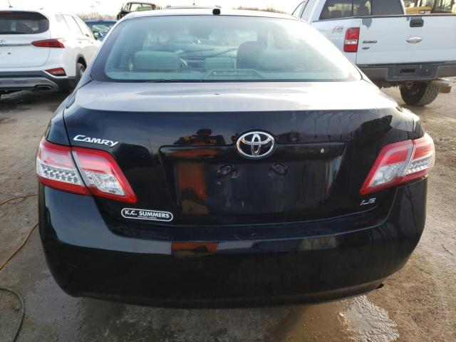 4T1BF3EK9BU768540 - 2011 TOYOTA CAMRY BASE BLACK photo 6