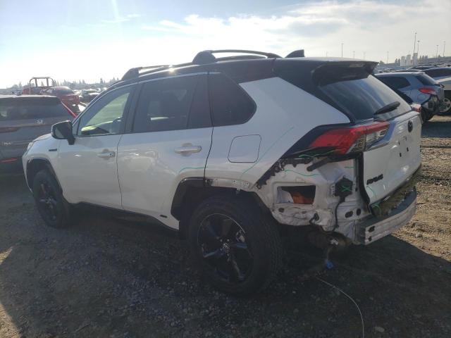 JTMEWRFV5KD516359 - 2019 TOYOTA RAV4 XSE WHITE photo 2