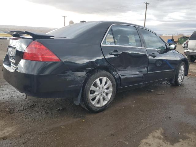 1HGCM66587A061495 - 2007 HONDA ACCORD EX BLACK photo 3