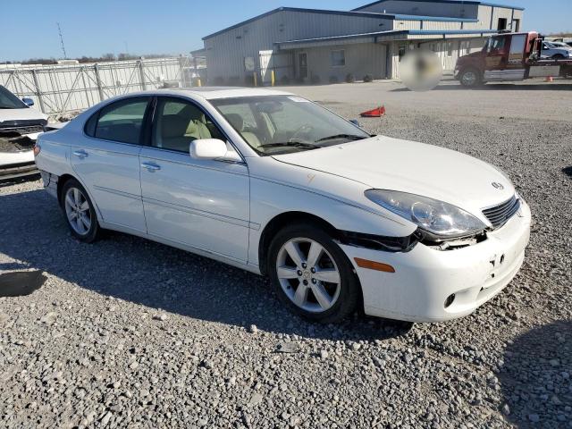 JTHBA30G455064152 - 2005 LEXUS ES 330 WHITE photo 4