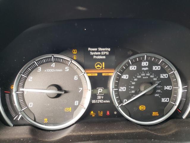 19UUB3F74HA003265 - 2017 ACURA TLX ADVANCE WHITE photo 9