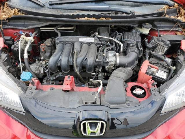 3HGGK5H56FM760074 - 2015 HONDA FIT LX RED photo 11