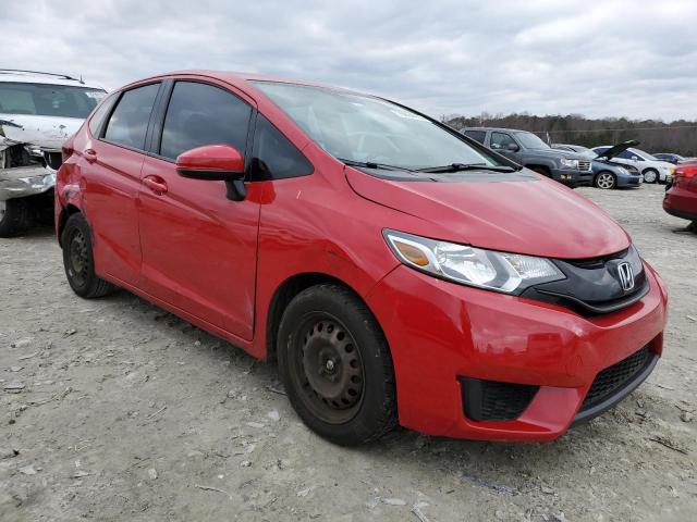 3HGGK5H56FM760074 - 2015 HONDA FIT LX RED photo 4