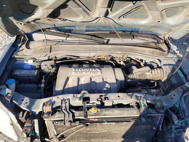 5FNYF18496B009935 - 2006 HONDA PILOT EX SILVER photo 12