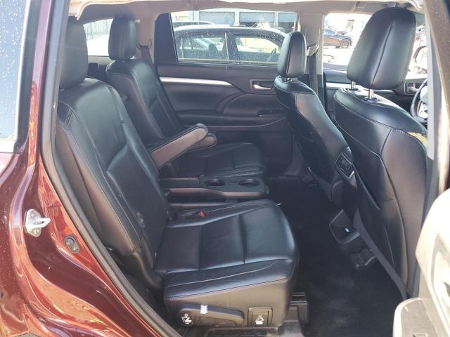 5TDJKRFH9GS307478 - 2016 TOYOTA HIGHLANDER XLE BURGUNDY photo 11