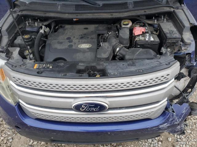 1FM5K7B87DGB14405 - 2013 FORD EXPLORER Mavi foto 12