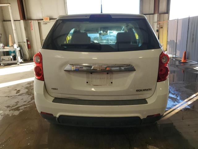 2CNFLCEC7B6373600 - 2011 CHEVROLET EQUINOX LS WHITE photo 6