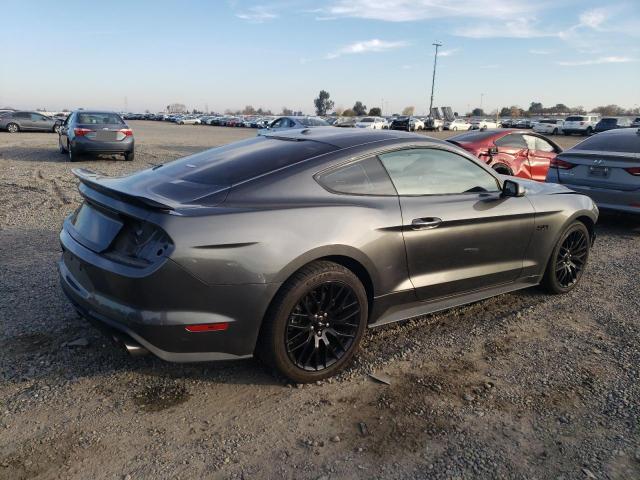 1FA6P8CF9K5186282 - 2019 FORD MUSTANG GT GRAY photo 3