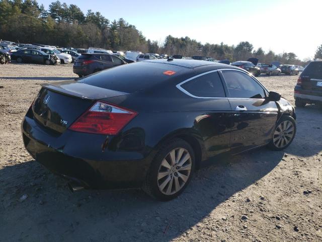 1HGCS2B81AA006375 - 2010 HONDA ACCORD EXL BLACK photo 3