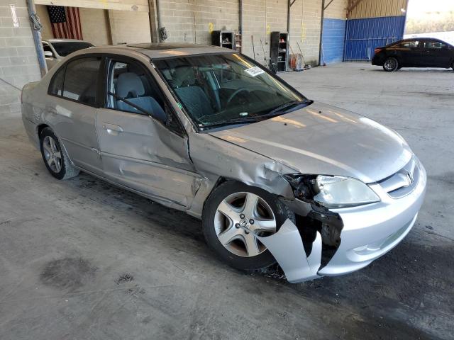 2HGES26814H573713 - 2004 HONDA CIVIC EX SILVER photo 4