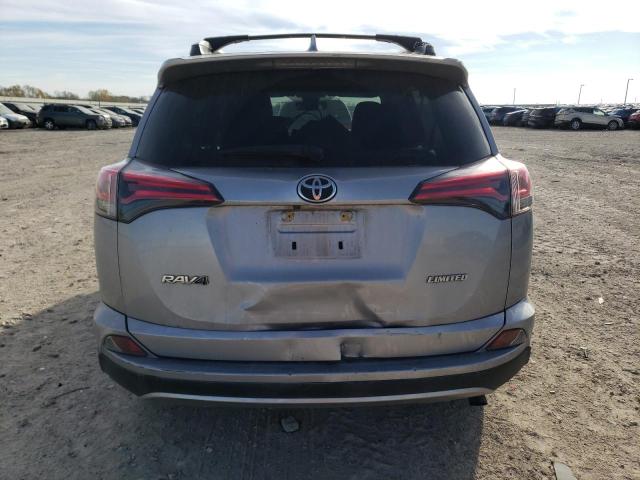 JTMYFREVXJD119372 - 2018 TOYOTA RAV4 LIMITED SILVER photo 6