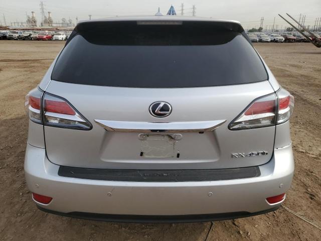 JTJZB1BA3D2008131 - 2013 LEXUS RX 450 SILVER photo 6