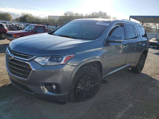 1GNEVKKW6MJ147614 - 2021 CHEVROLET TRAVERSE PREMIER GRAY photo 1