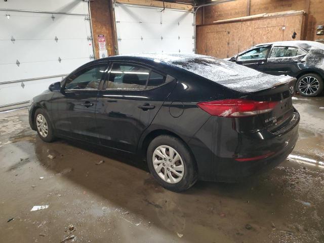 5NPD74LF2JH333065 - 2018 HYUNDAI ELANTRA SE BLACK photo 2