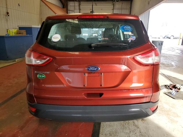 1FMCU0F73EUD42480 - 2014 FORD ESCAPE S ORANGE photo 6