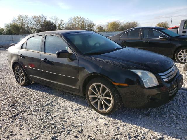 3FAHP07Z68R119448 - 2008 FORD FUSION SE BLACK photo 4