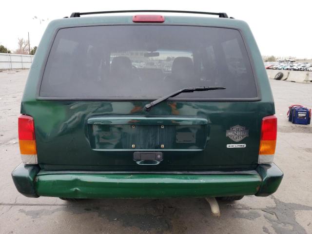 1J4FF58S7YL227928 - 2000 JEEP CHEROKEE CLASSIC GREEN photo 6